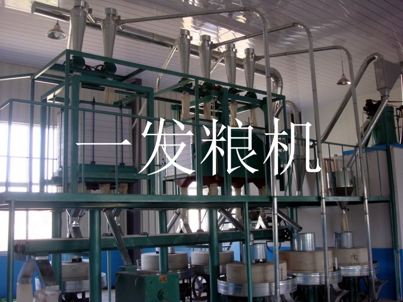 磨盤式等級粉石磨機組